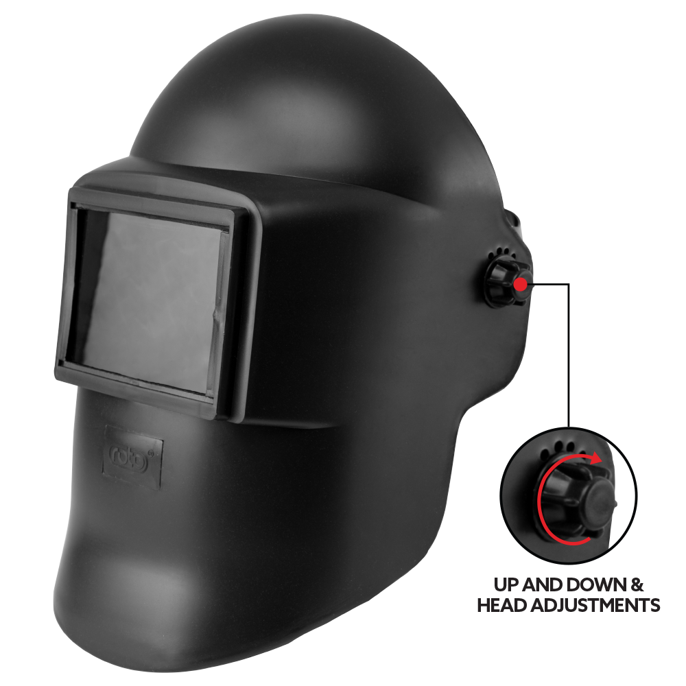 WELDING FACE SHIELD LARGE WINDOW