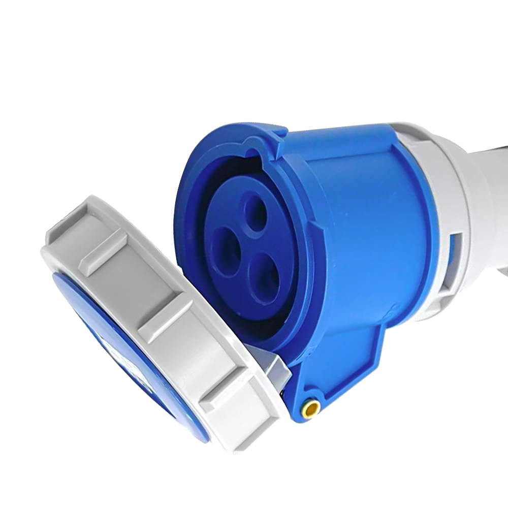 INDUSTRIAL PLUG SOCKET 3PIN 16A (IP67 STANDARD)