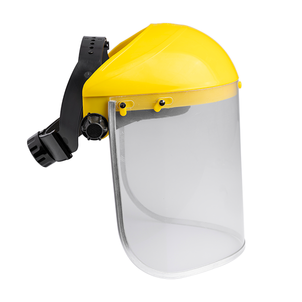 TRANSPARENT FACE SHIELD