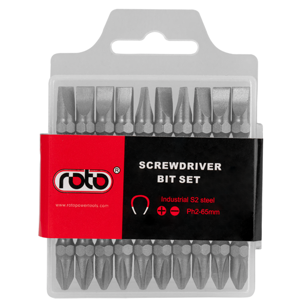 Screwdriver Bit Set 65MM + -