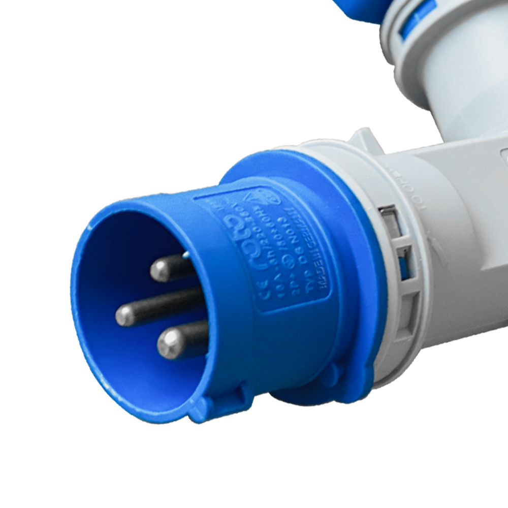 INDUSTRIAL PLUG SOCKET 3 WAY 16A (IP55 STANDARD)