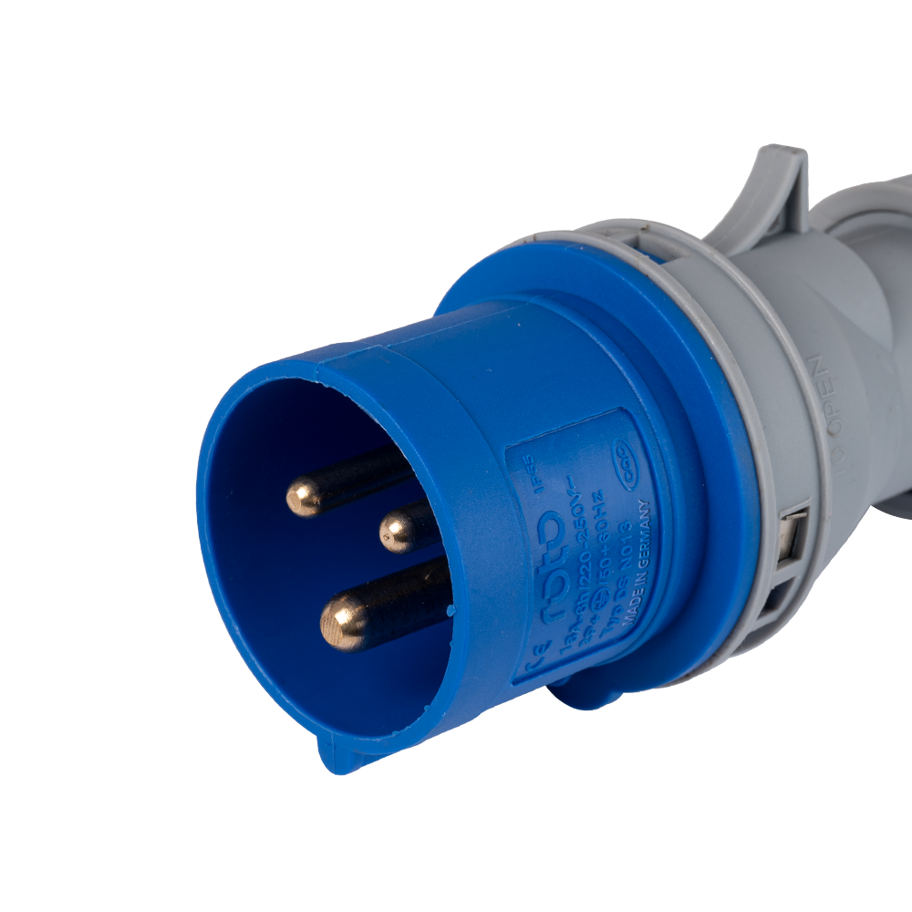 INDUSTRIAL PLUG SOCKET 3PIN 16A (IP55 STANDARD)