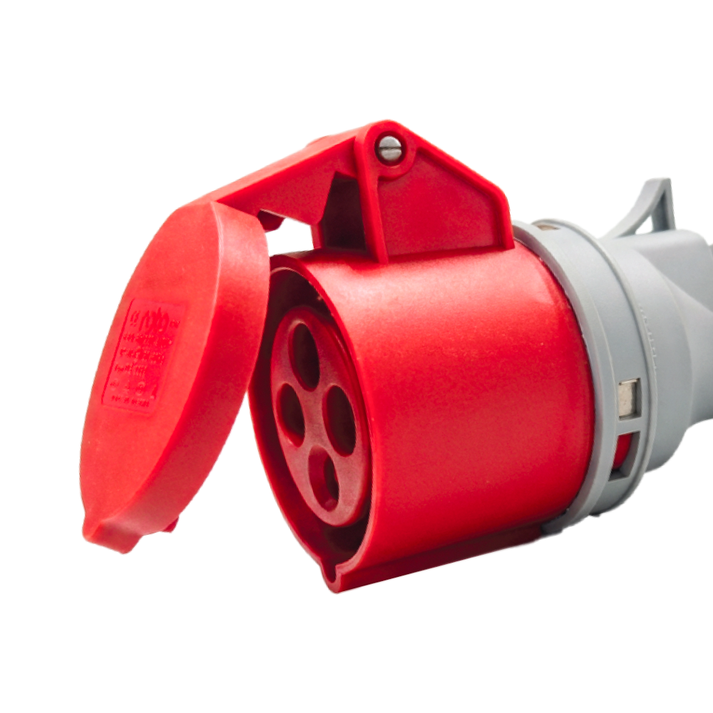 INDUSTRIAL PLUG SOCKET 4PIN 16A (IP55 STANDARD)