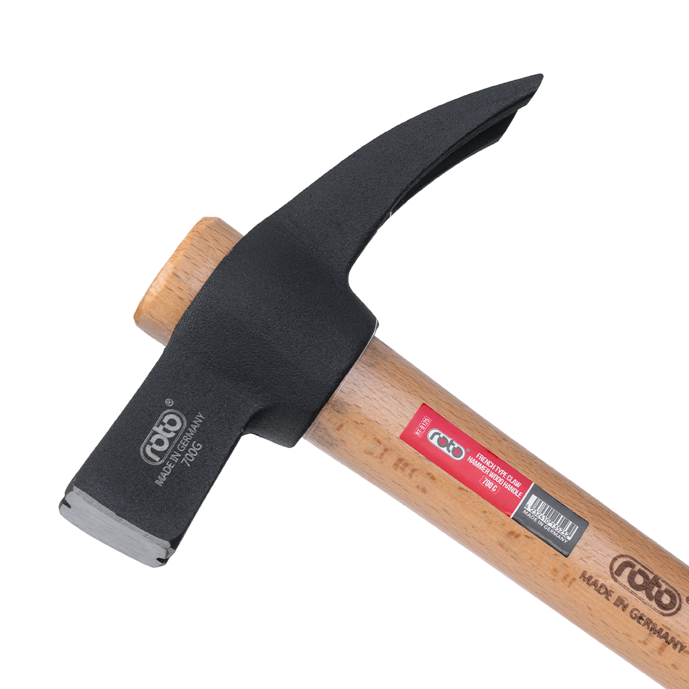 FRENCH TYPE CLAW HAMMER WOOD HANDLE