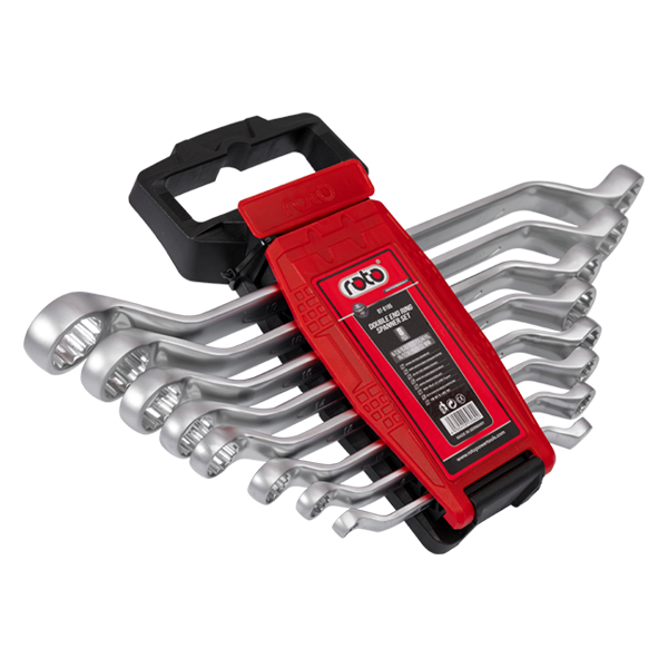 8Pcs Double End Ring Spanner Set