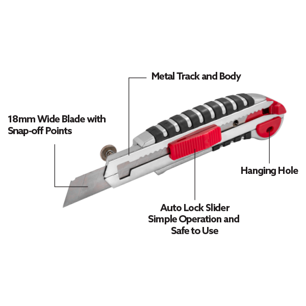SNAP-OFF UTILITY KNIFE