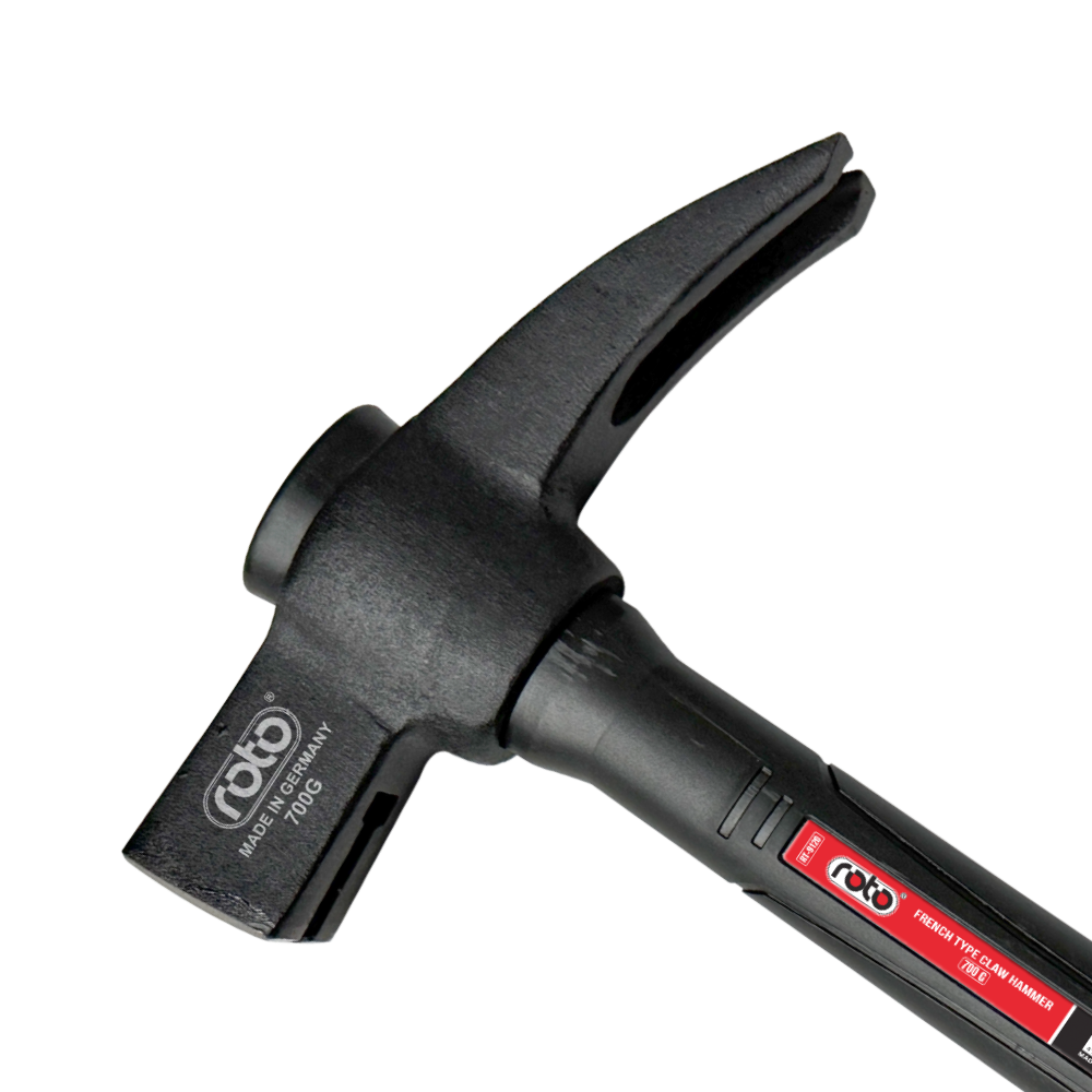 FRENCH TYPE CLAW HAMMER WOOD HANDLE
