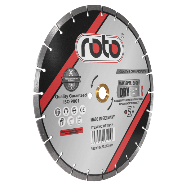 CONCRETE ASPHALT CUTTER SEGMENTED