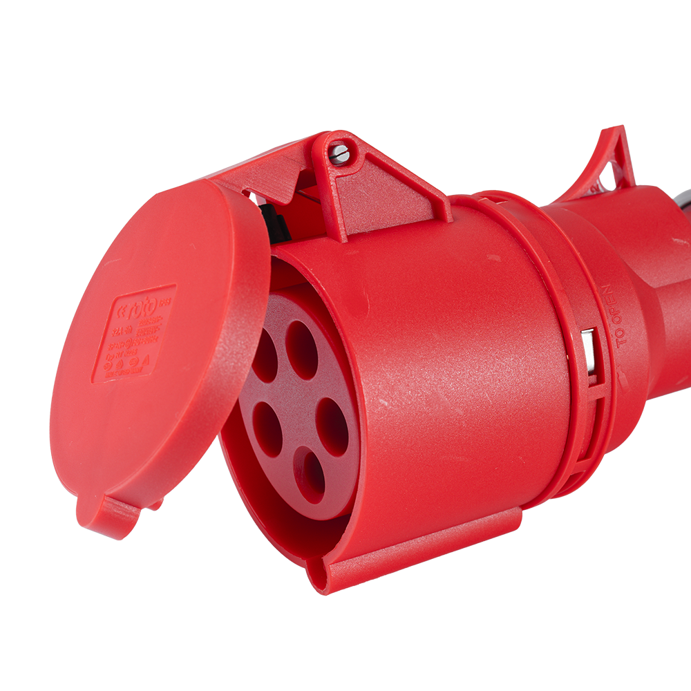 INDUSTRIAL PLUG SOCKET 5P 16A (IP55 STANDARD)