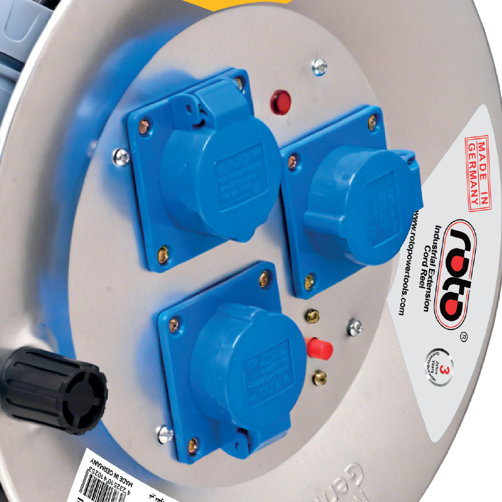 INDUSTRIAL EXTENSION CORD REEL