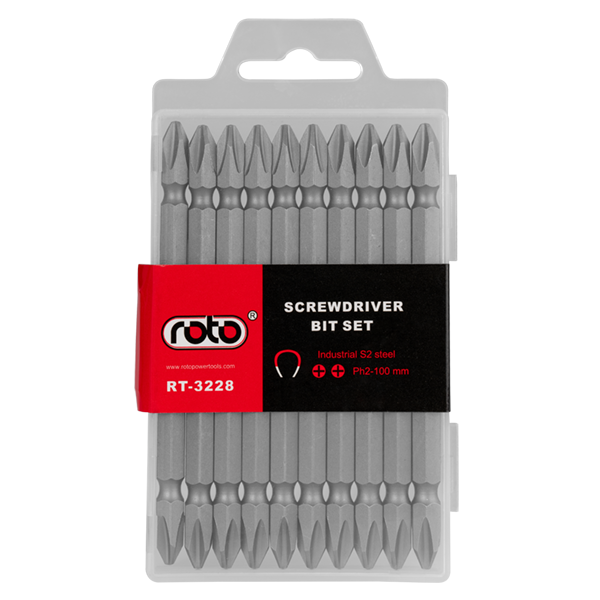 Screwdriver Bit Set 100MM ++