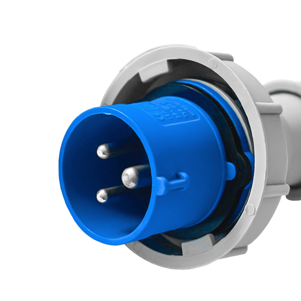 INDUSTRIAL PLUG SOCKET 3 WAY 16A (IP67 STANDARD)