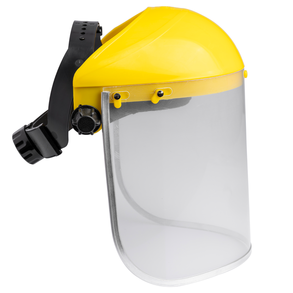 TRANSPARENT FACE SHIELD