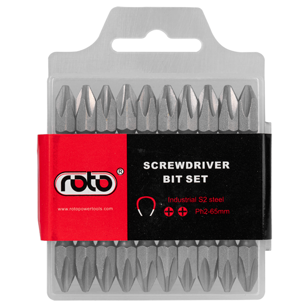 Screwdriver Bit Set 65MM ++