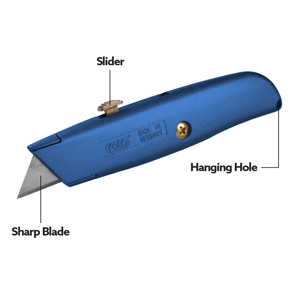 UTILITY KNIFE ZINC-635X