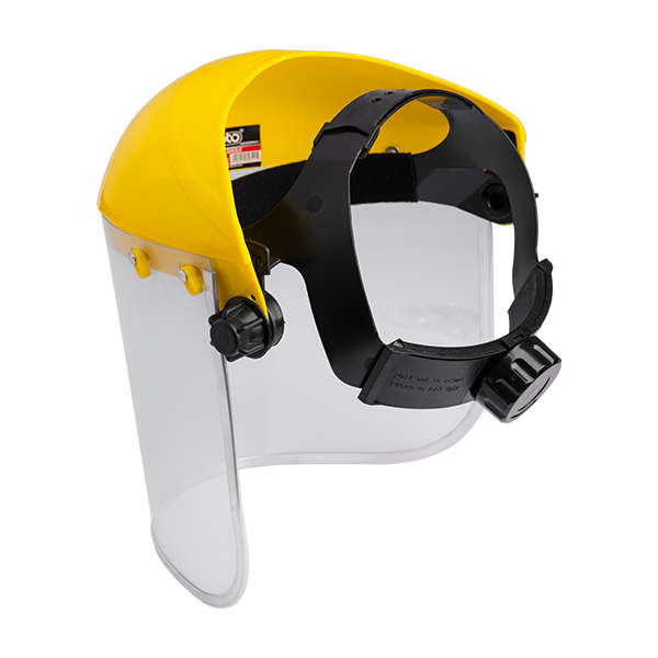 TRANSPARENT FACE SHIELD