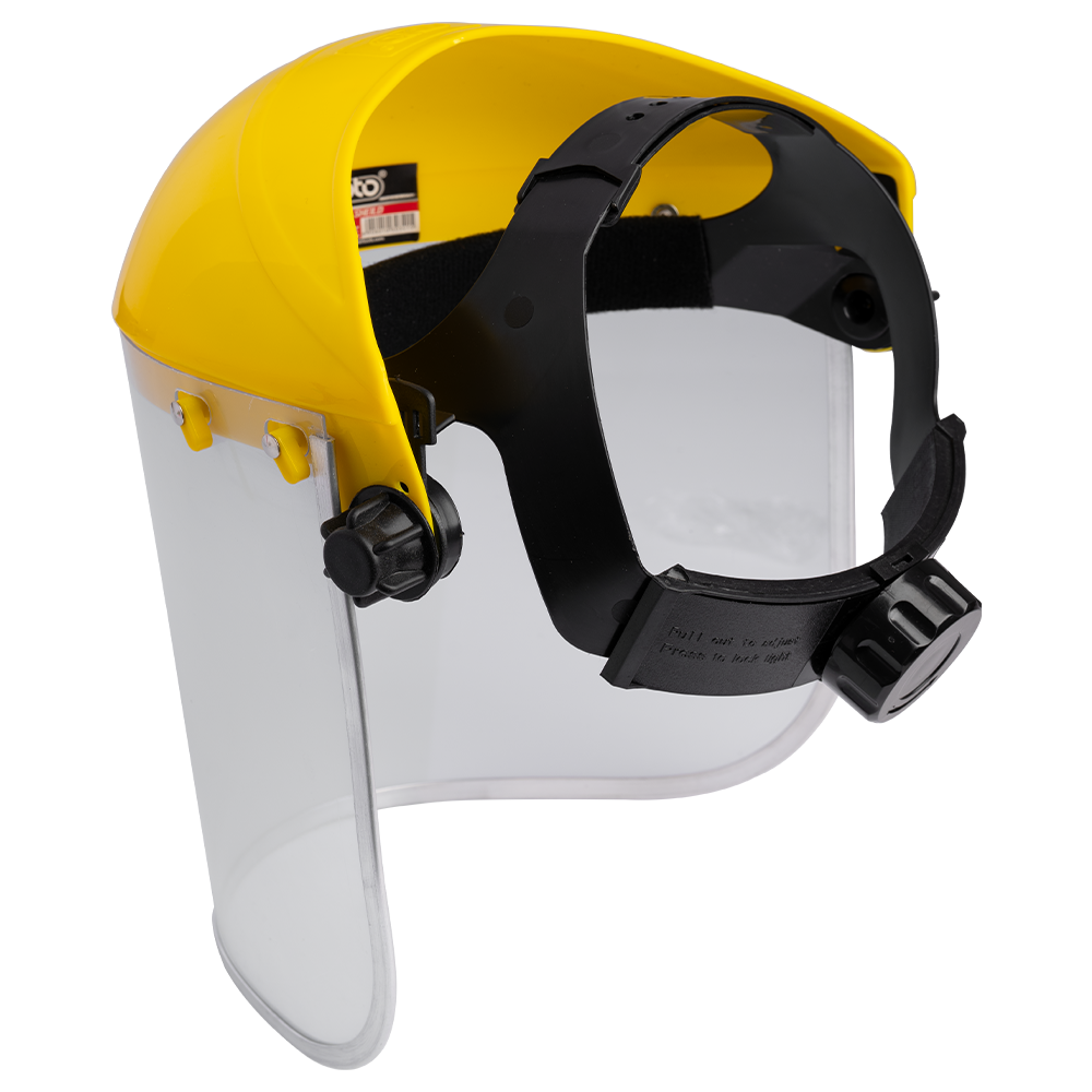 TRANSPARENT FACE SHIELD